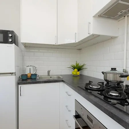 Bright And Quiet Studio With Balcony In The Center Of By Renters 公寓